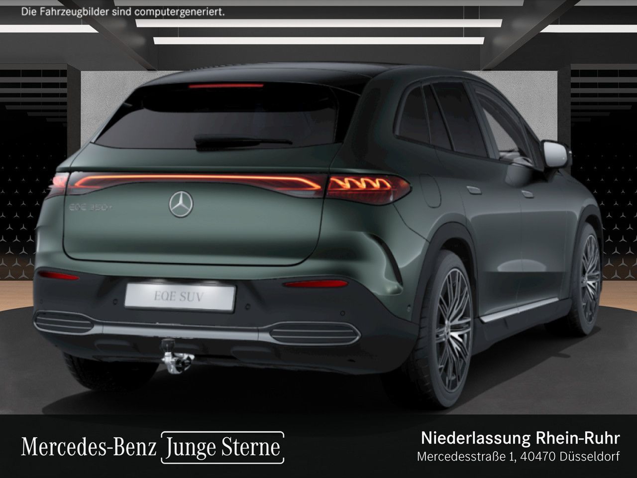 Mercedes-Benz EQE 350 SUV AMG Prem Night Pano AHK DigiLig HAL foto 5