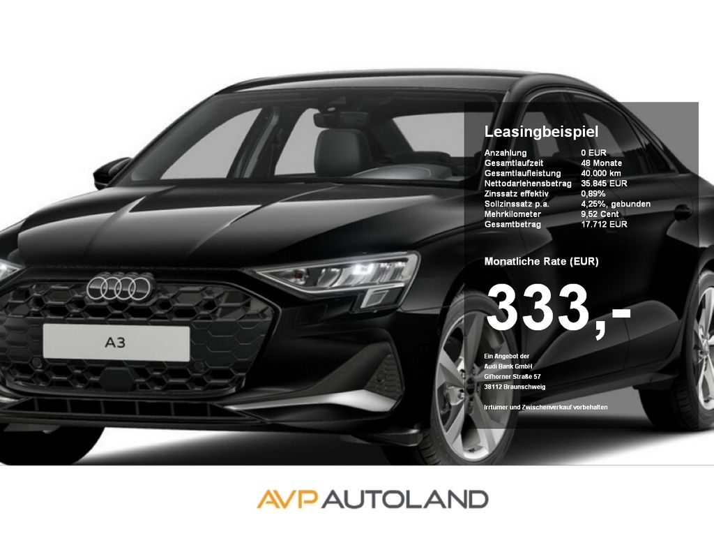 A3 Limousine 35 TFSI S tronic advanced | AHK |