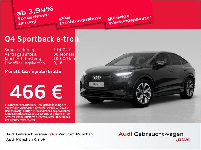 Audi Q4 Sportback e-tron 40 advanced Virtual/Navi+/Si