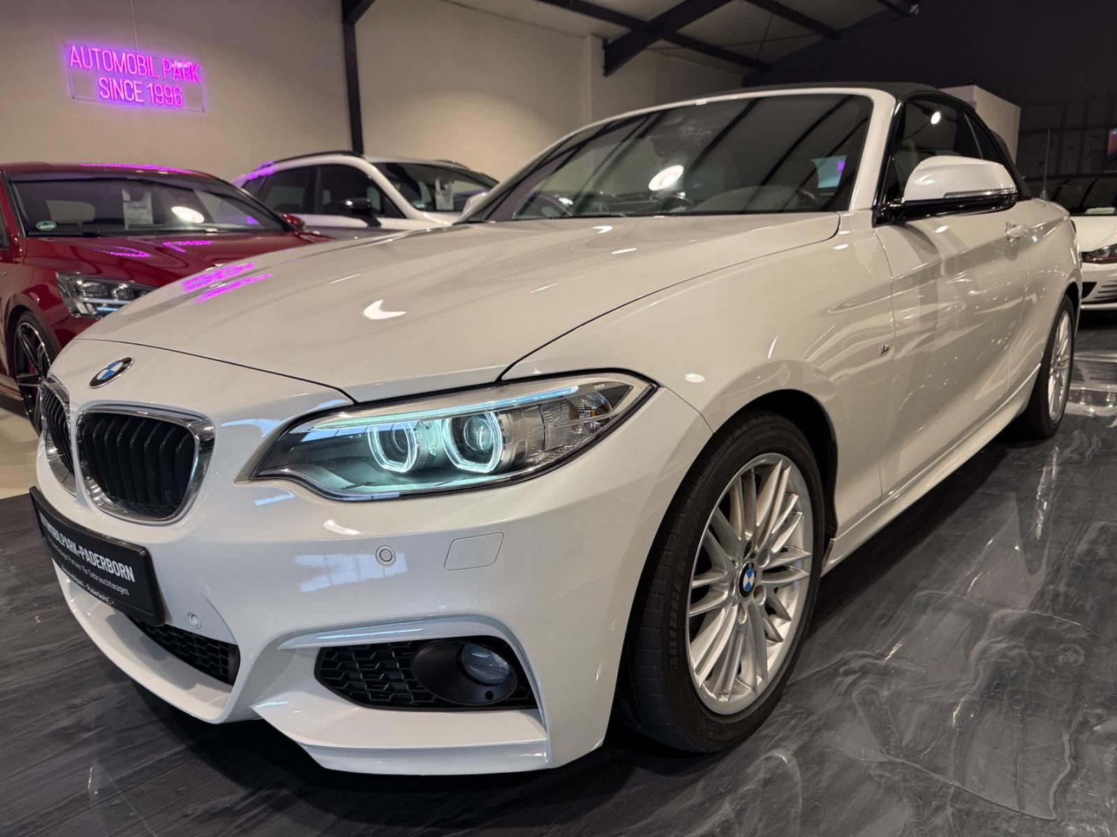BMW 218d Cabrio M Paket /Leder/LED/H&K/Navi