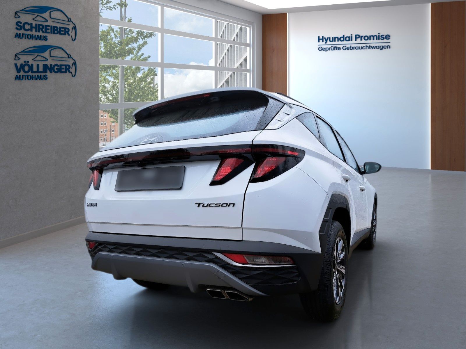 Fahrzeugabbildung Hyundai Tucson Select Mild-Hybrid 2WD DCT 150PS