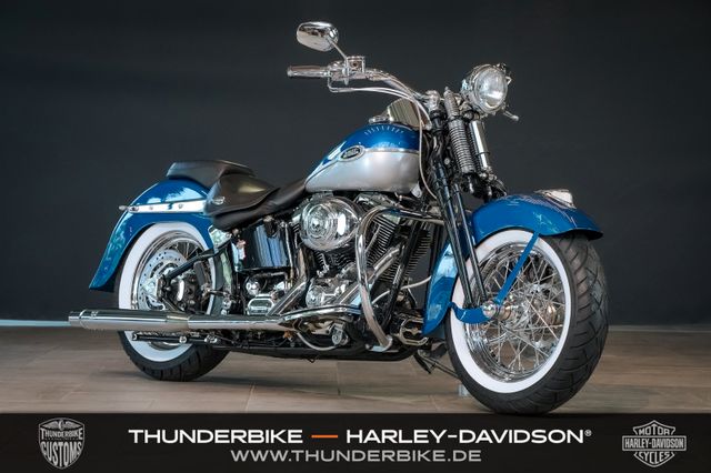 Softail Springer  Blue / Silver