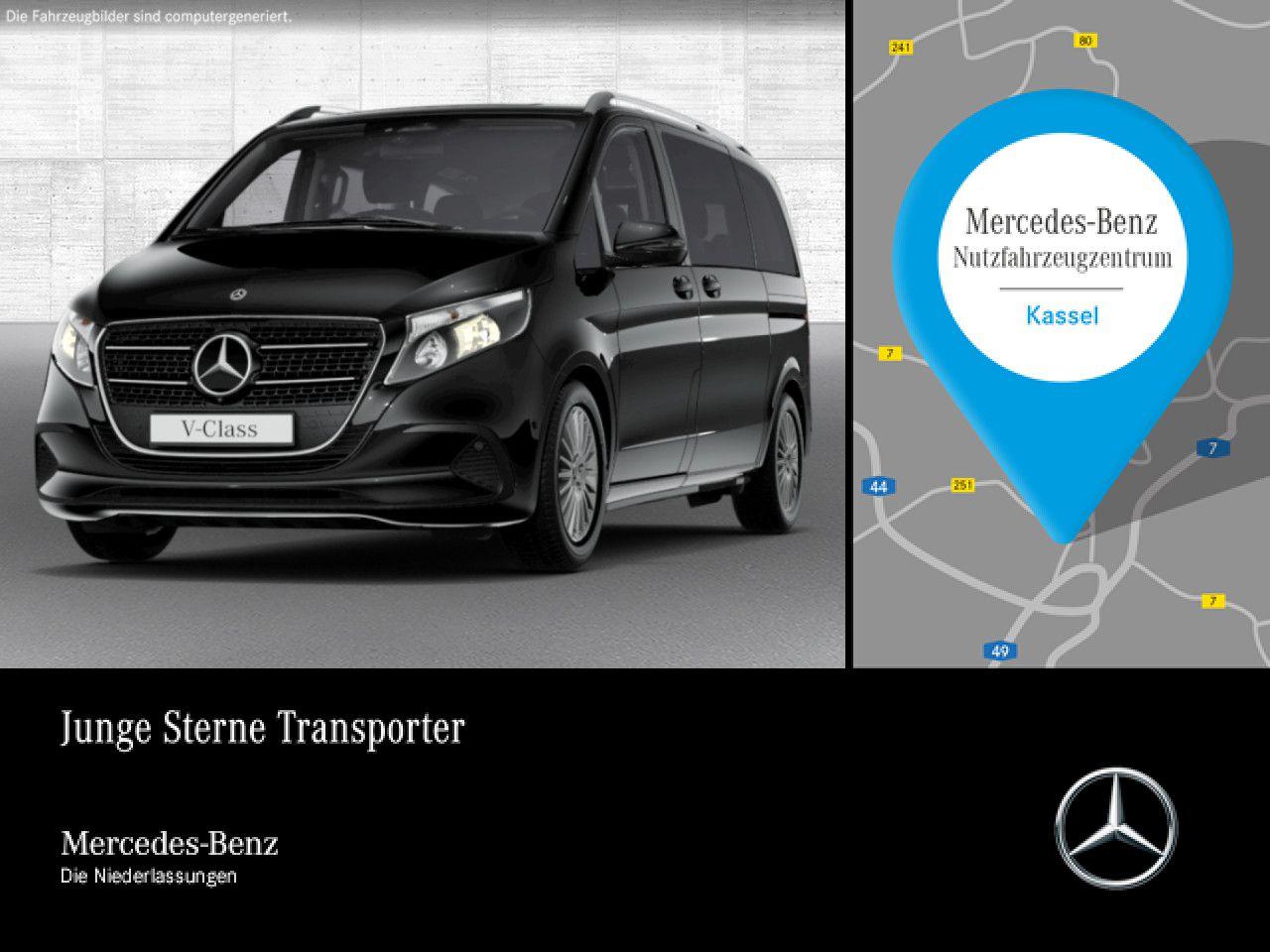 Mercedes-Benz V 220 d Kompakt 9G+AHK+Klimaautom.+Navi+DIS