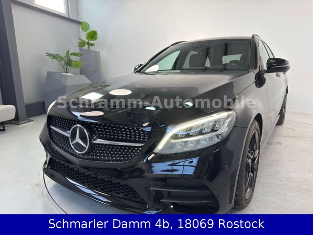 Mercedes-Benz C 220 d T Autom. AMG PAKET NIGHT PAKET LEDER AHK