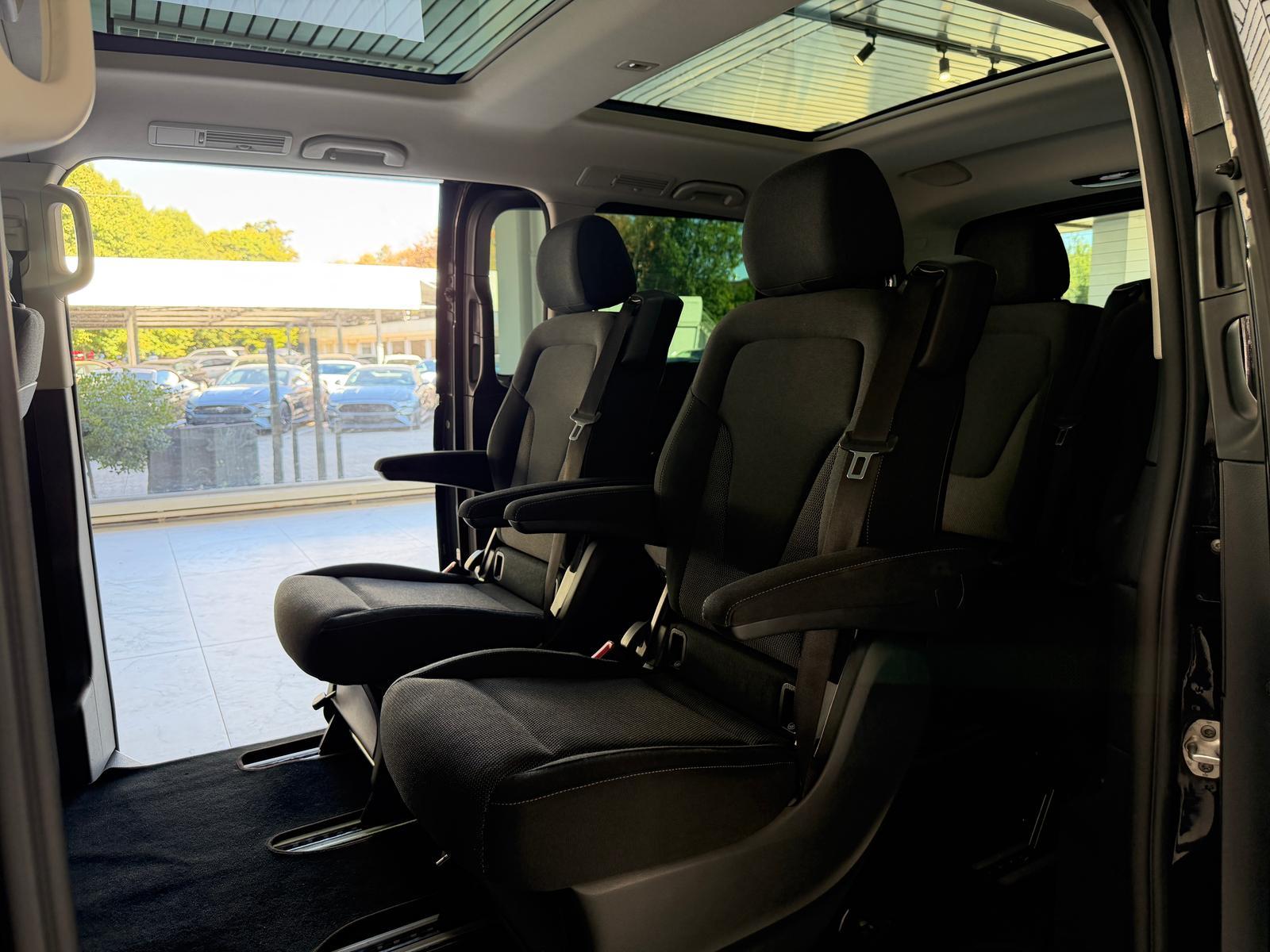 Mercedes-Benz Classe V 250 d Long 190 ch – 7 places – Pano – Burmester – LED – Double porte coulissante – Avertisseurs angle mort