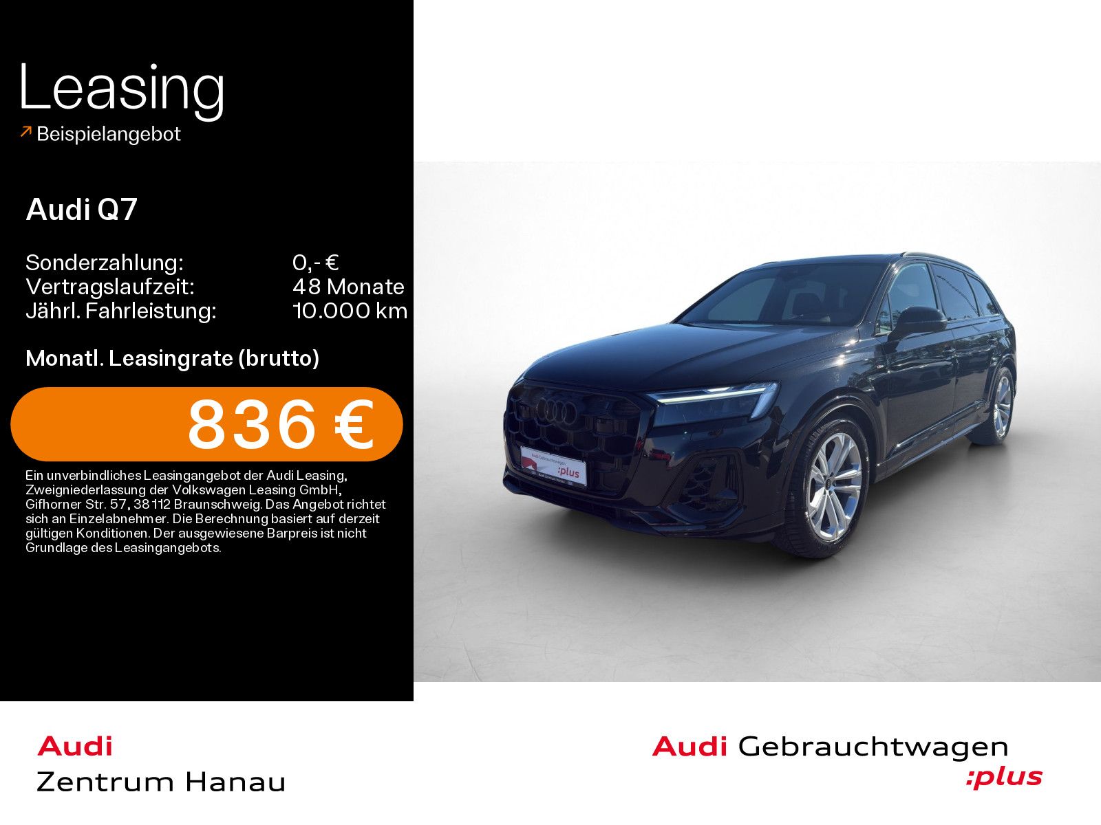 Audi Q7 55 TFSIe quattro S-LINE*MATRIX*HUD*AHK*OPTIK-