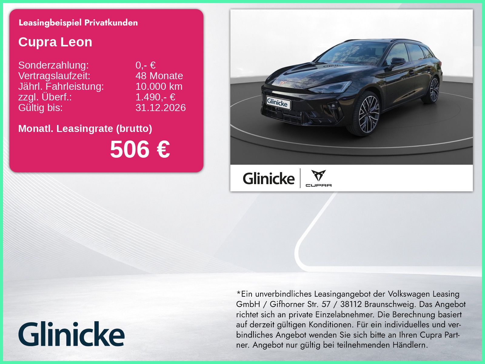 Cupra Leon Sportstourer VZ 1.5 e-HYBRID 6-Gang-DSG
