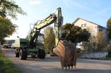 Fuchs 713, Verstellausleger, Allradantrieb Rad Bagger - Bagger