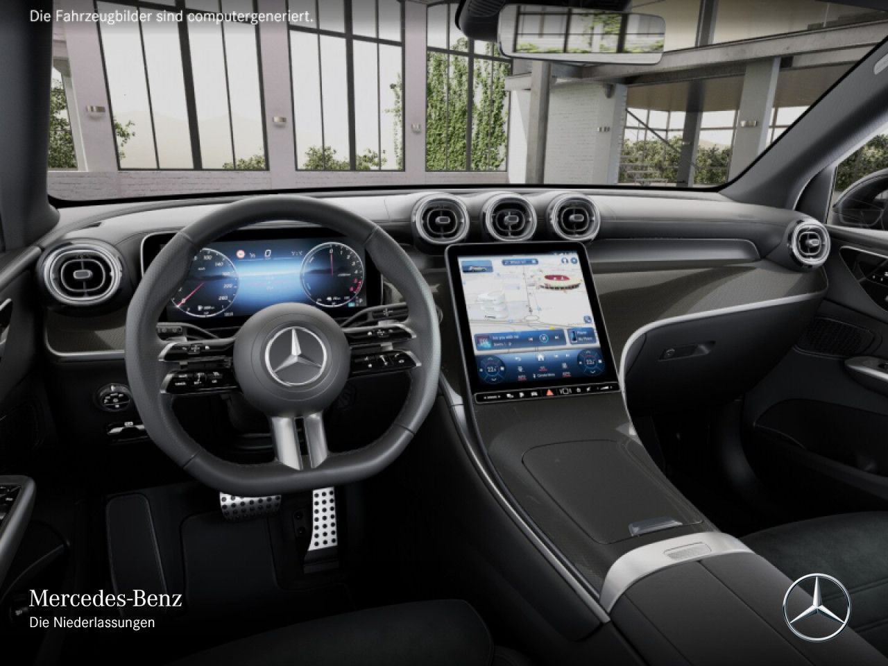 Mercedes-Benz GLC 300 de 4M AMG+NIGHT+PANO+360+AHK+TOTW+9G foto 9