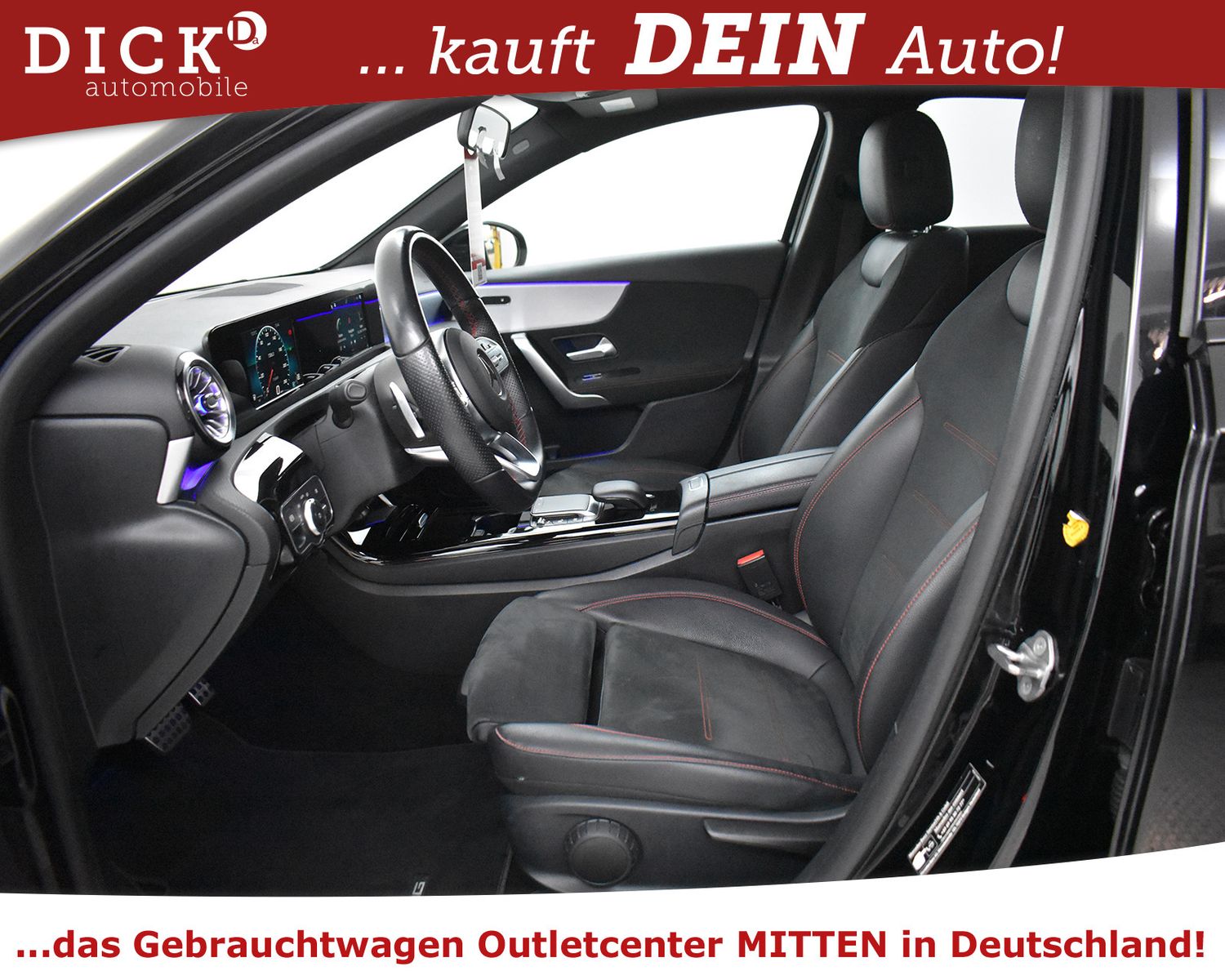 MERCEDES-BENZ A200d LIMO 2X AMG Line NIGHT+PANO+WIDES+LED+NAVI - Image 14