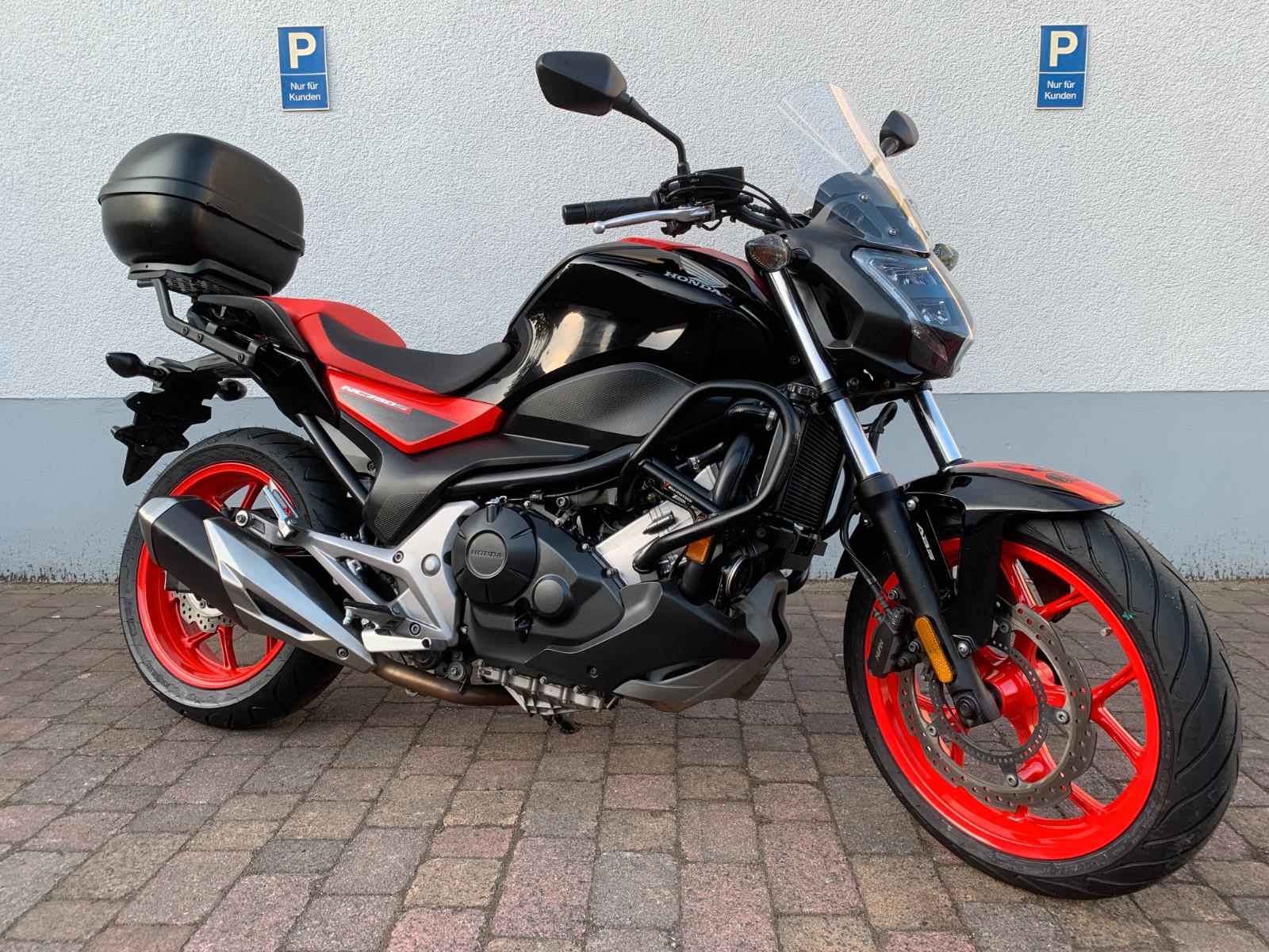 Honda NC750S mit 40mm Tieferlegung !