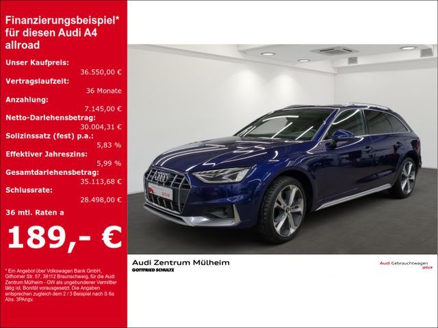 Audi A4 allroad quattro 50 TDI virtual LED Navi