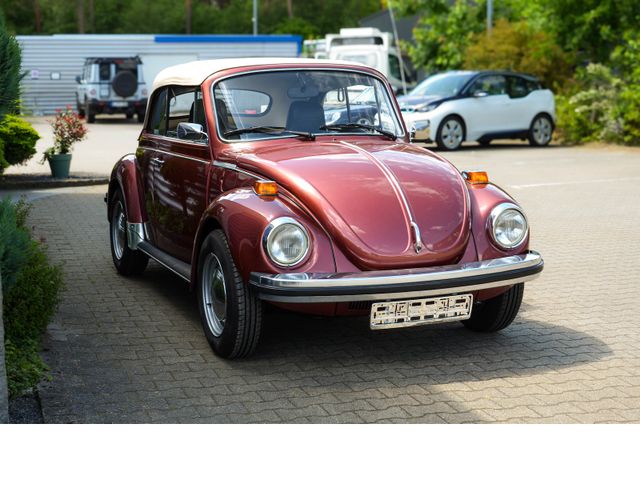 Volkswagen Käfer VW 1303 Cabrio restauriert pfirsichrot !!