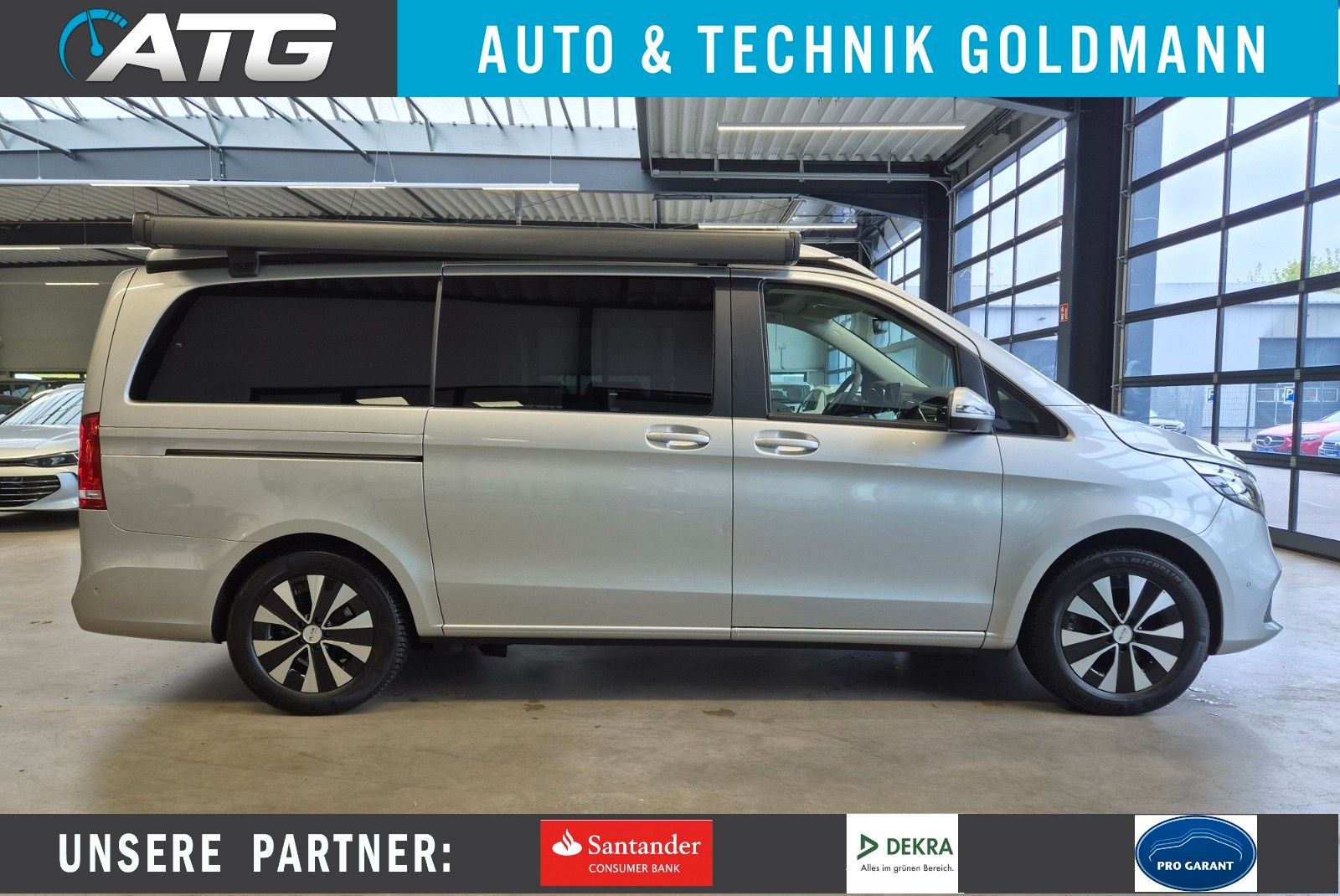 MERCEDES-BENZ V 300 d 4MATIC MARCO POLO GLASDACH 360 DISTRONIC
