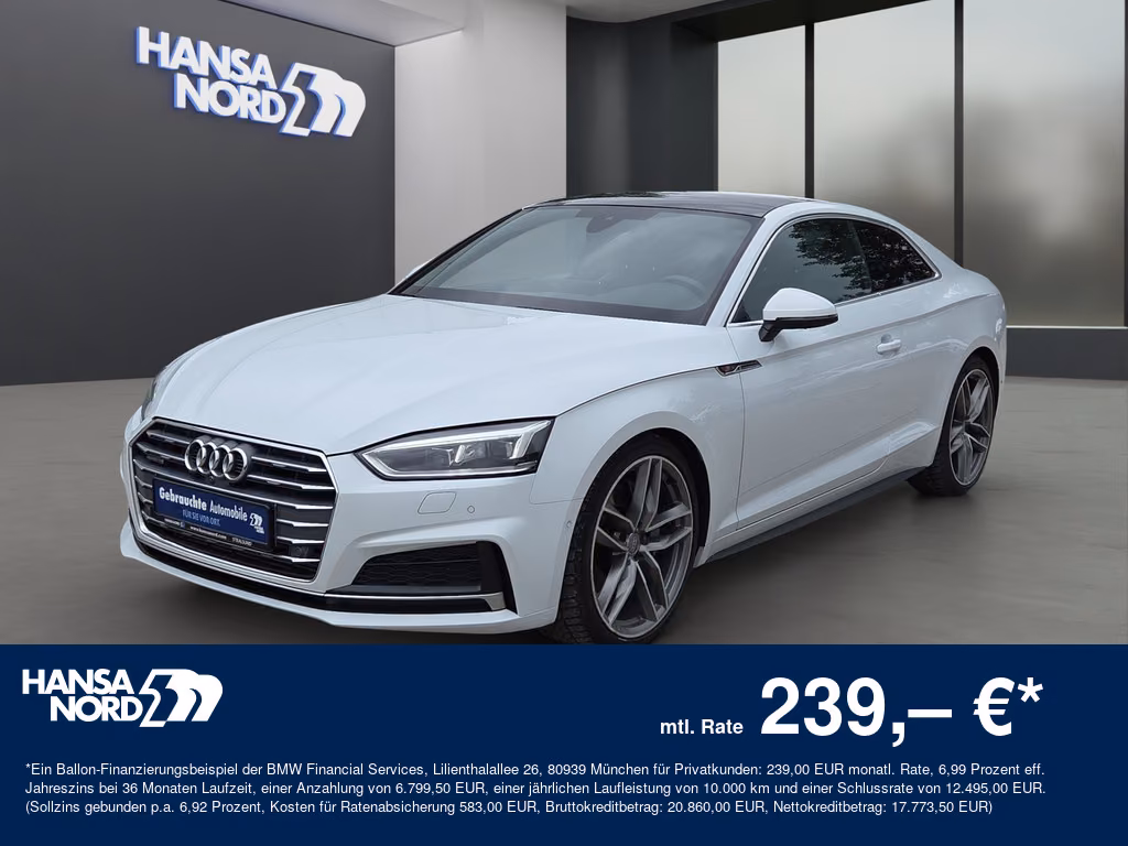 Audi A5 Coupe TDI quattro SPORT MATRIX PANO 360° 19"