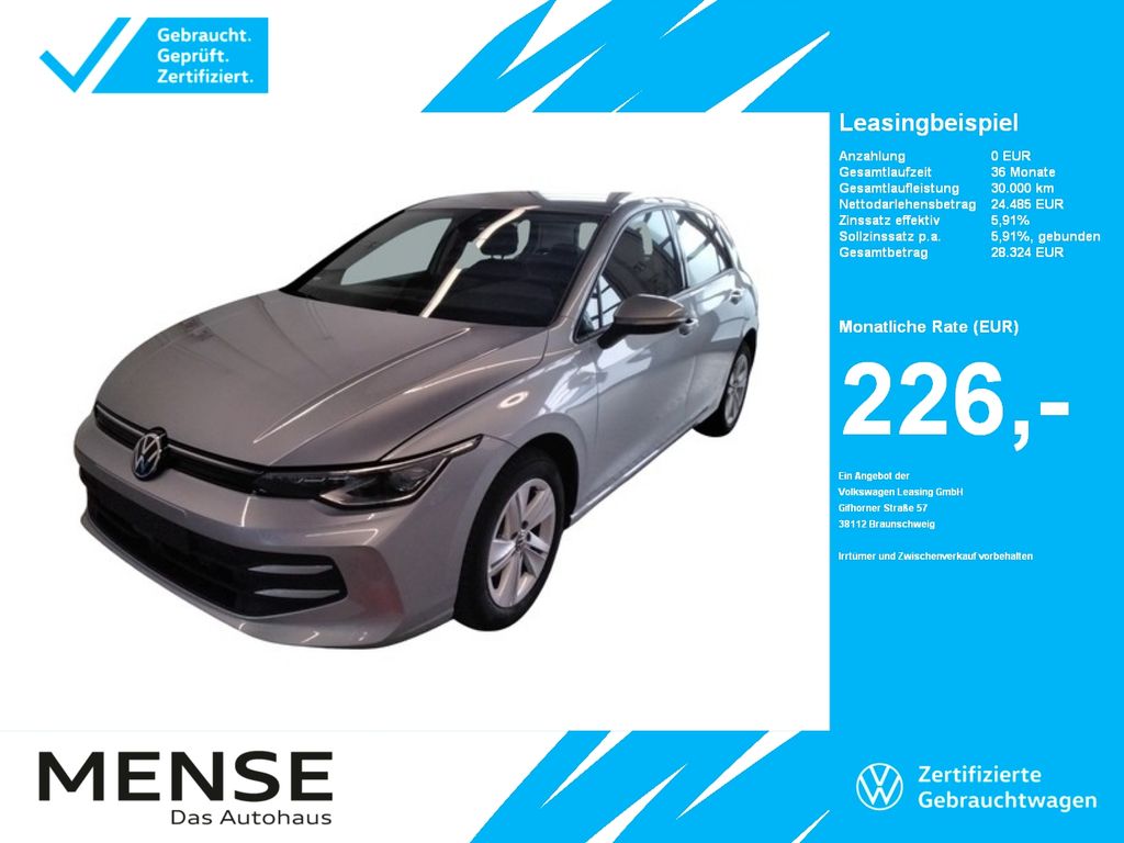 Golf VIII 1.5TSI Life IQ.Light|Matrix|CarPlay|LM