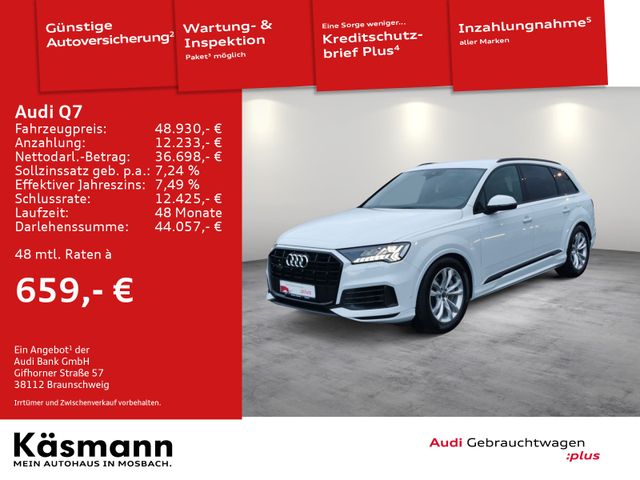 Audi Q7 55TFSIe quattro S line KAM B&O MATRIX