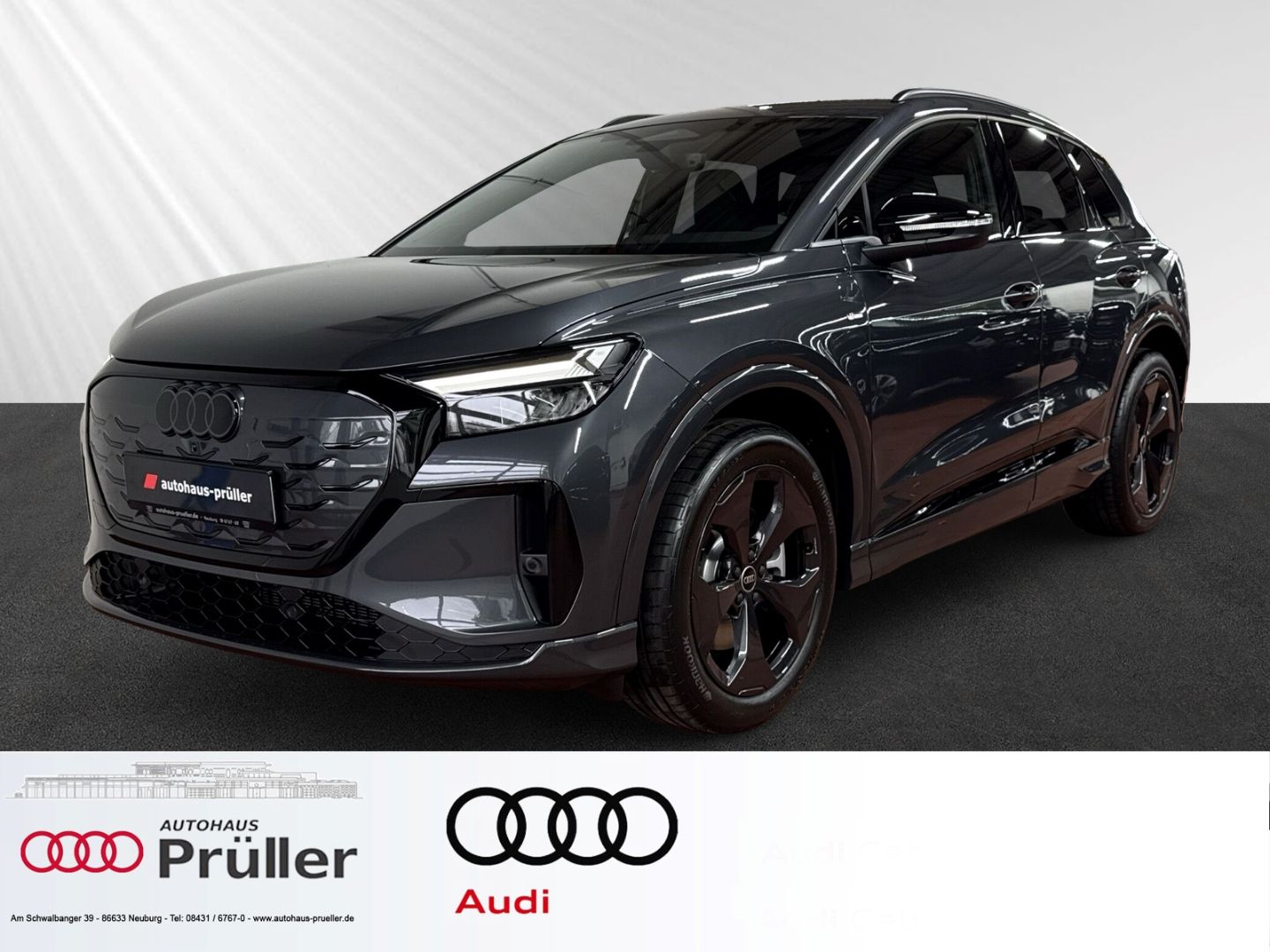Audi Q4 e-tron S line AHK+Kamera+LED+Navi+Sitzh