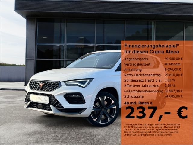 Cupra Ateca VZ 2.0 TSI 7-GANG DSG AHK SHZ beheizbare F