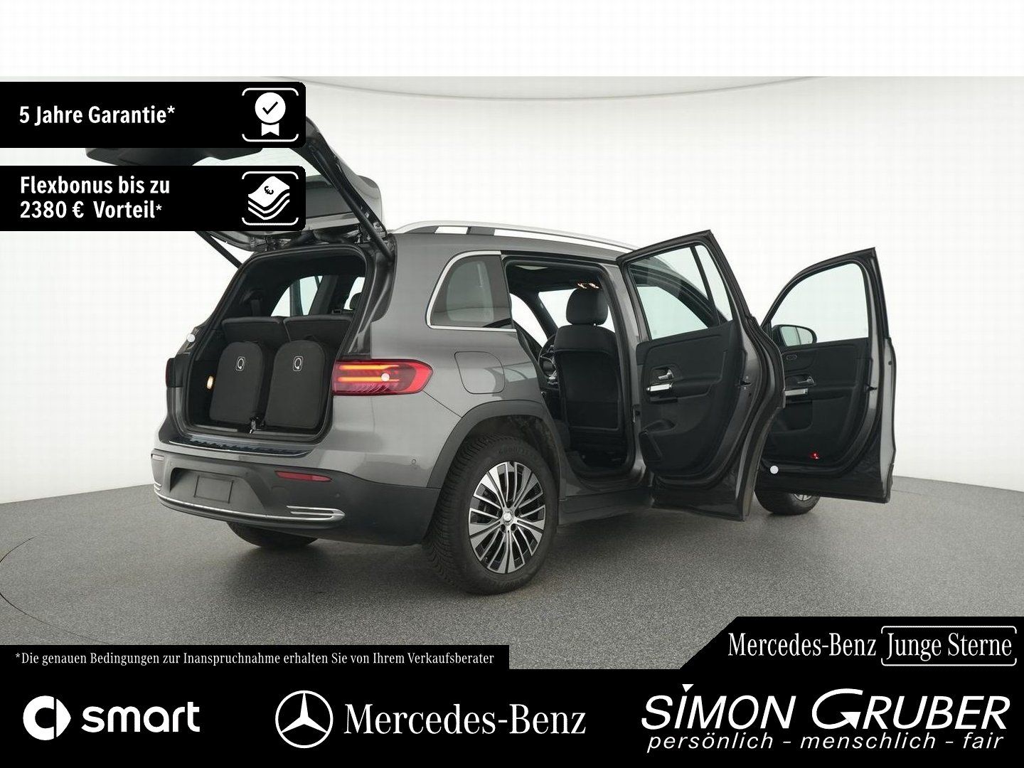 Fahrzeugabbildung Mercedes-Benz EQB 250+ Progressive Adv. Pano Kamera Amb 7Sitze