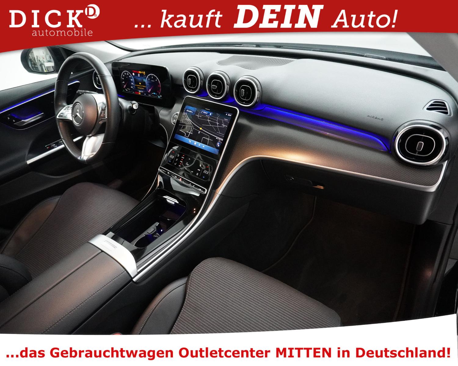 Mercedes-Benz C 220 C220d T 9G 2X Avantg NAV+VIRTU+KAM+LEDER+SHZ+LED, миниатюра 10