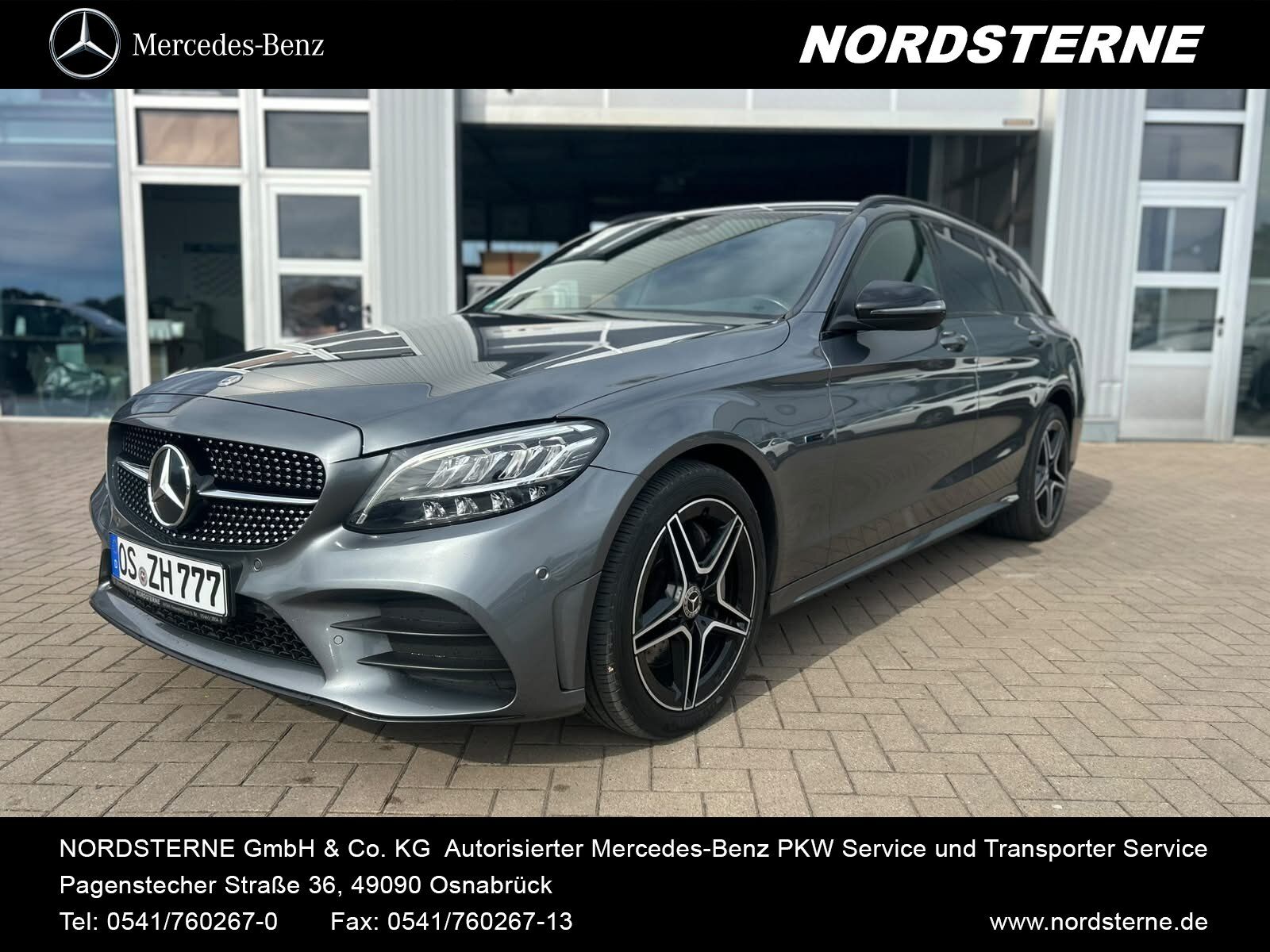 Mercedes-Benz C 300de T AMG-LINE+DISTRONIC+NIGHT+BURMESTER+AHK
