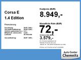Opel Corsa E 1.4 Edition BiXenon/Klima/Tempomat - Opel Corsa Gebrauchtwagen in Chemnitz
