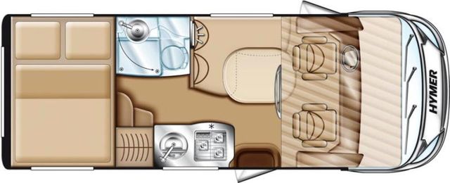 HYMER / ERIBA / HYMERCAR B-Klasse 514 1. Hand, gepflegter Zustand