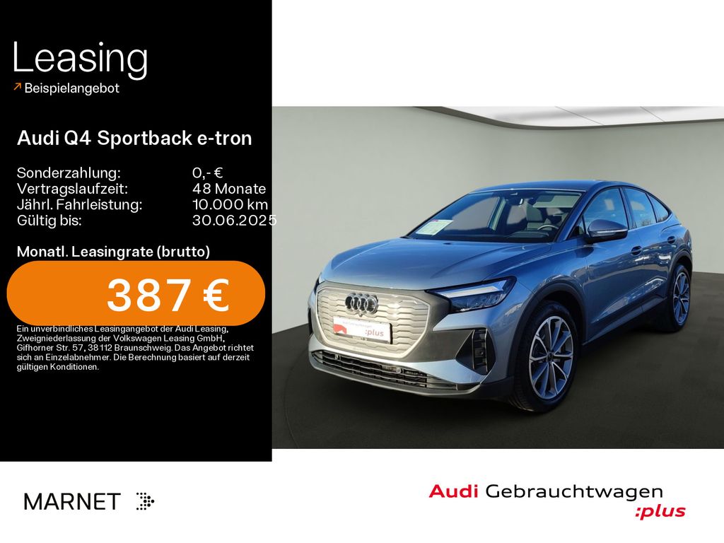 Audi Q4 Sportback e-tron 45*Navi*LED*AHK*PDC*Virtual