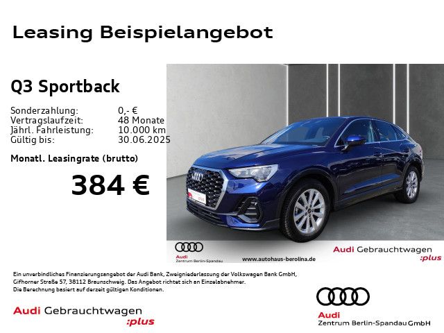 AUDI Q3 Sportback 35 TDI S tronic *ACC*NAV+*R-CAM*