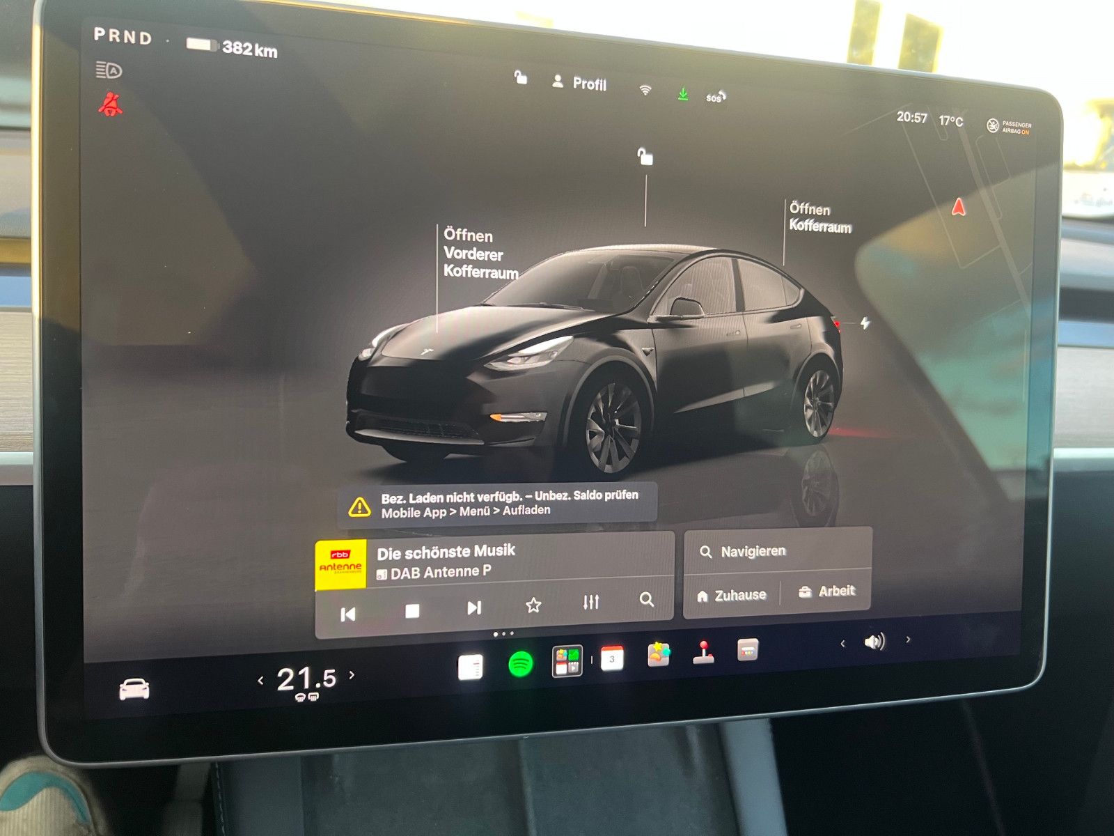 Tesla Model Y Long Range Allrad Leder Kamera 360, 21 foto 21