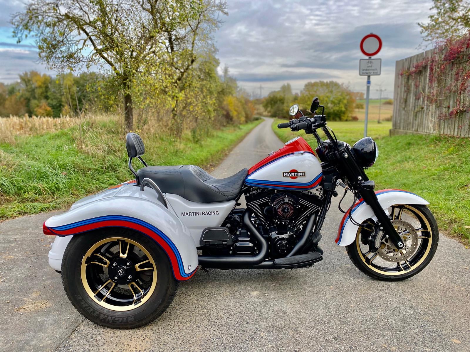 Harley-Davidson Martini Freewheeler, Custom Trike FLTR, Gewährl.
