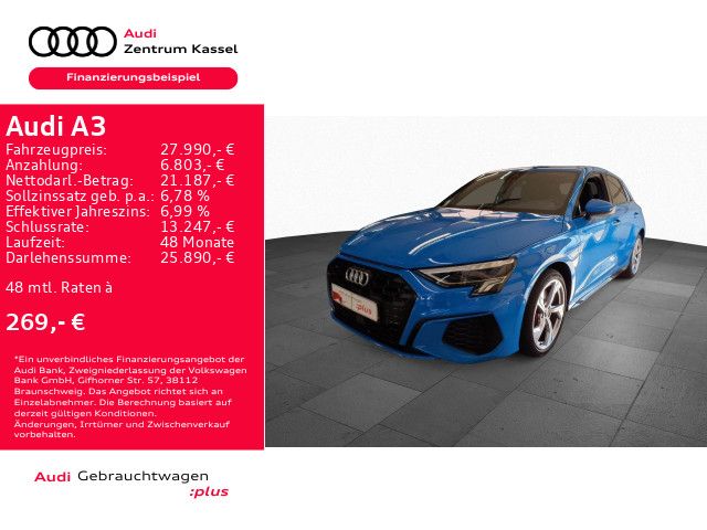 Audi A3 SB 45 TFSI e S line LED Navi Kamera AHK