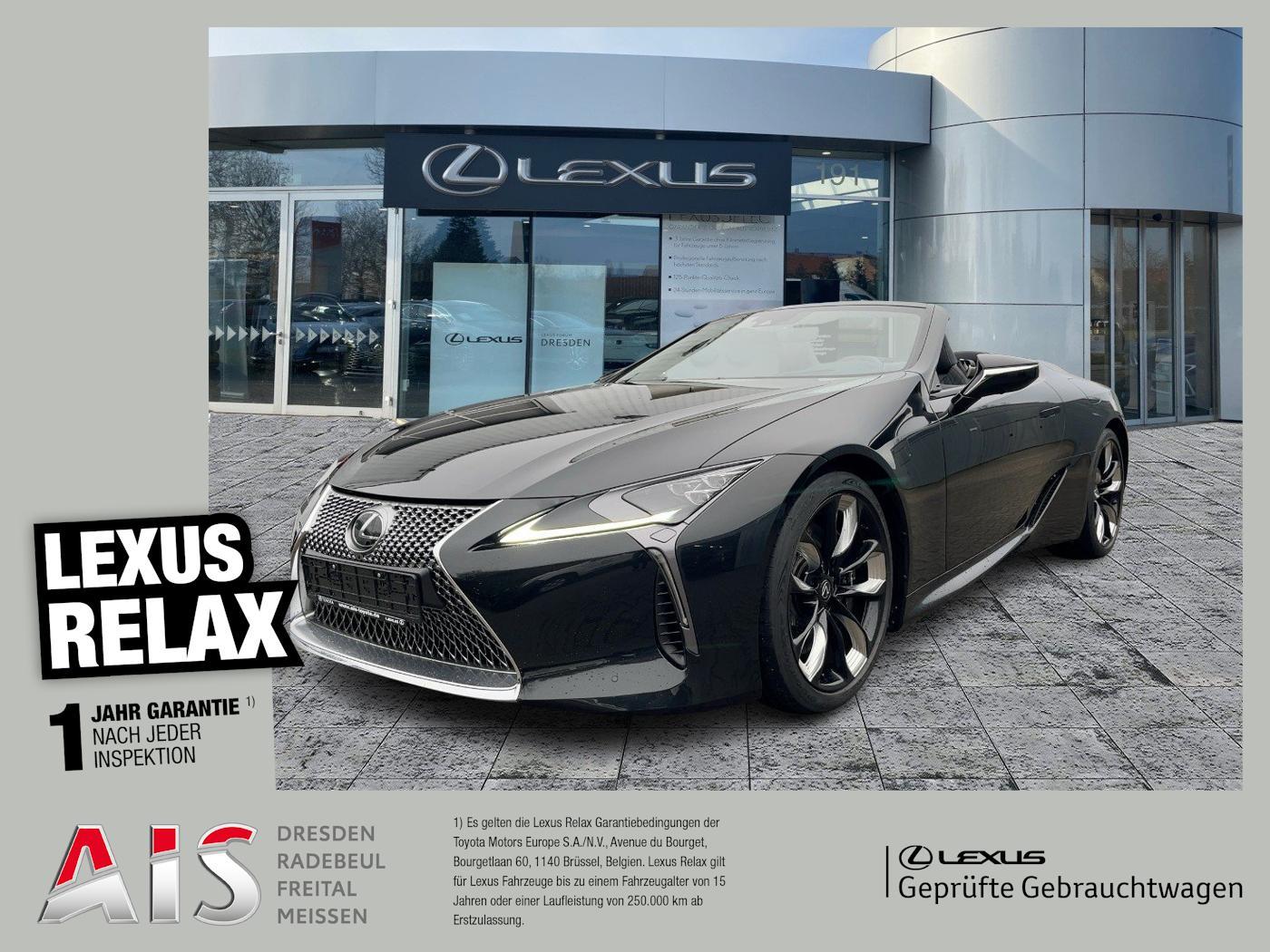 Lexus LC 500 Cabrio HUD*Navi*360KAM*ACC*DAB