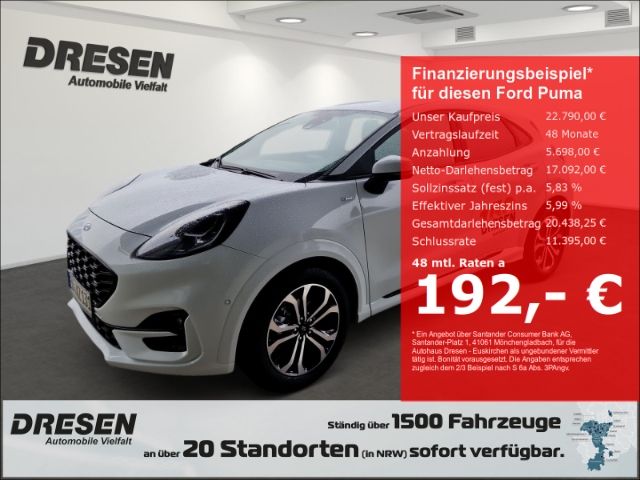 Ford Puma 1.0 ST-Line Navi/Winterpaket/Klimaautomatik