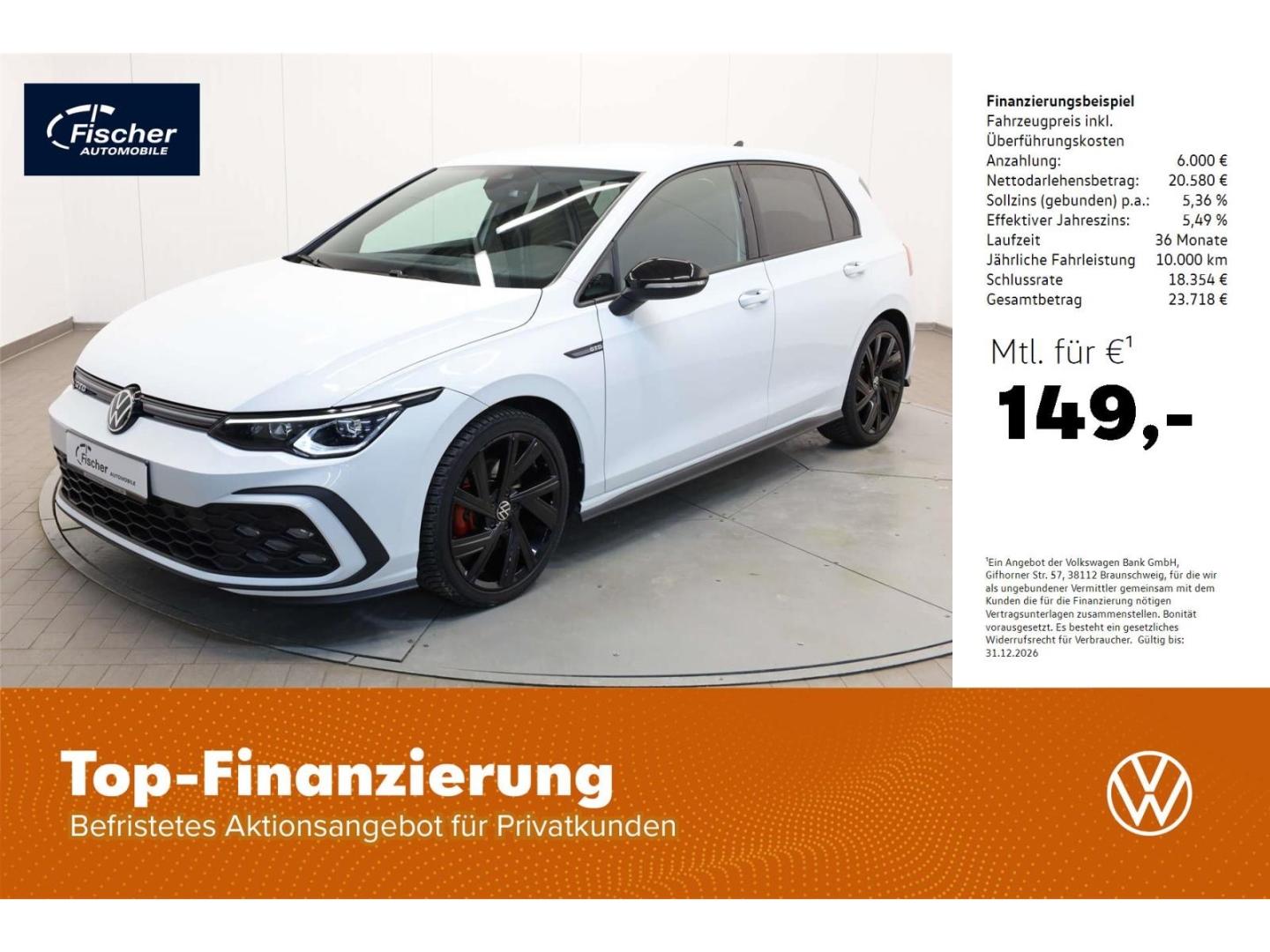 Volkswagen Golf 2.0 TDI GTD DSG AHK/NAV/LED/ACC/RFK/SH/PDC