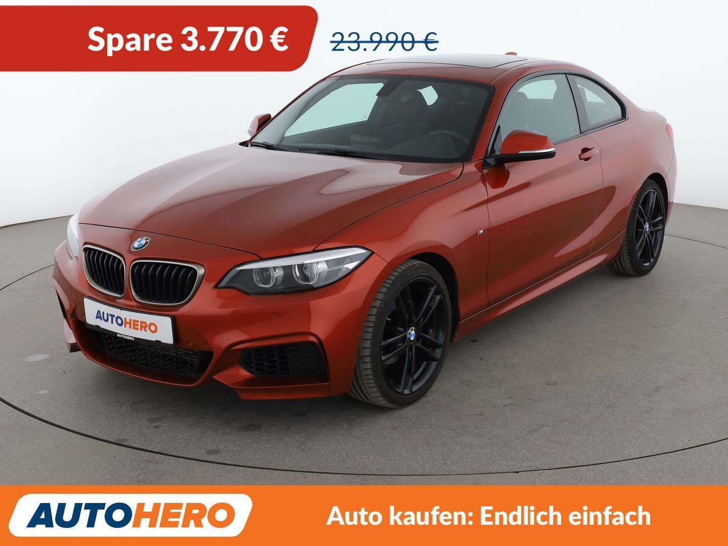 BMW 2er 218i M Sport Aut.*NAVI*LED*TEMPO*
