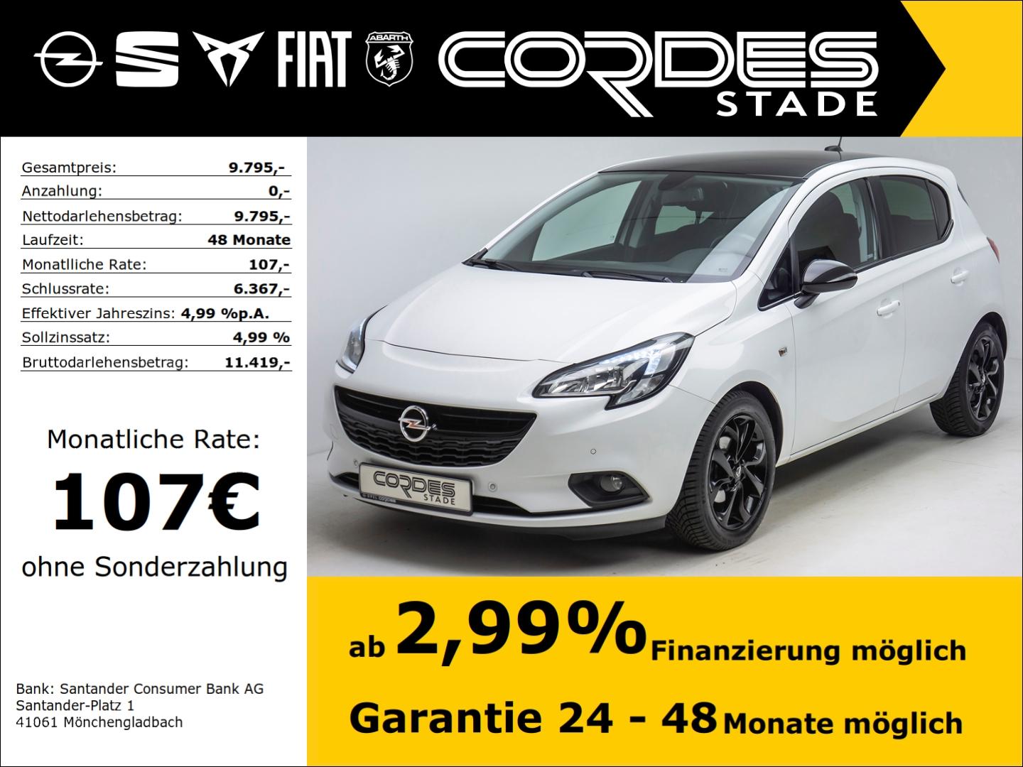 Opel Corsa Color Edition 1.4 Allwetter beheizb. Front