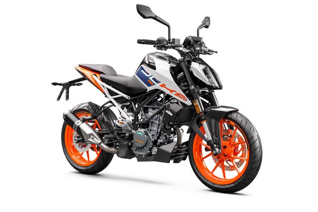 KTM 125 Duke ABS weiß 2023 sofort verfügbar