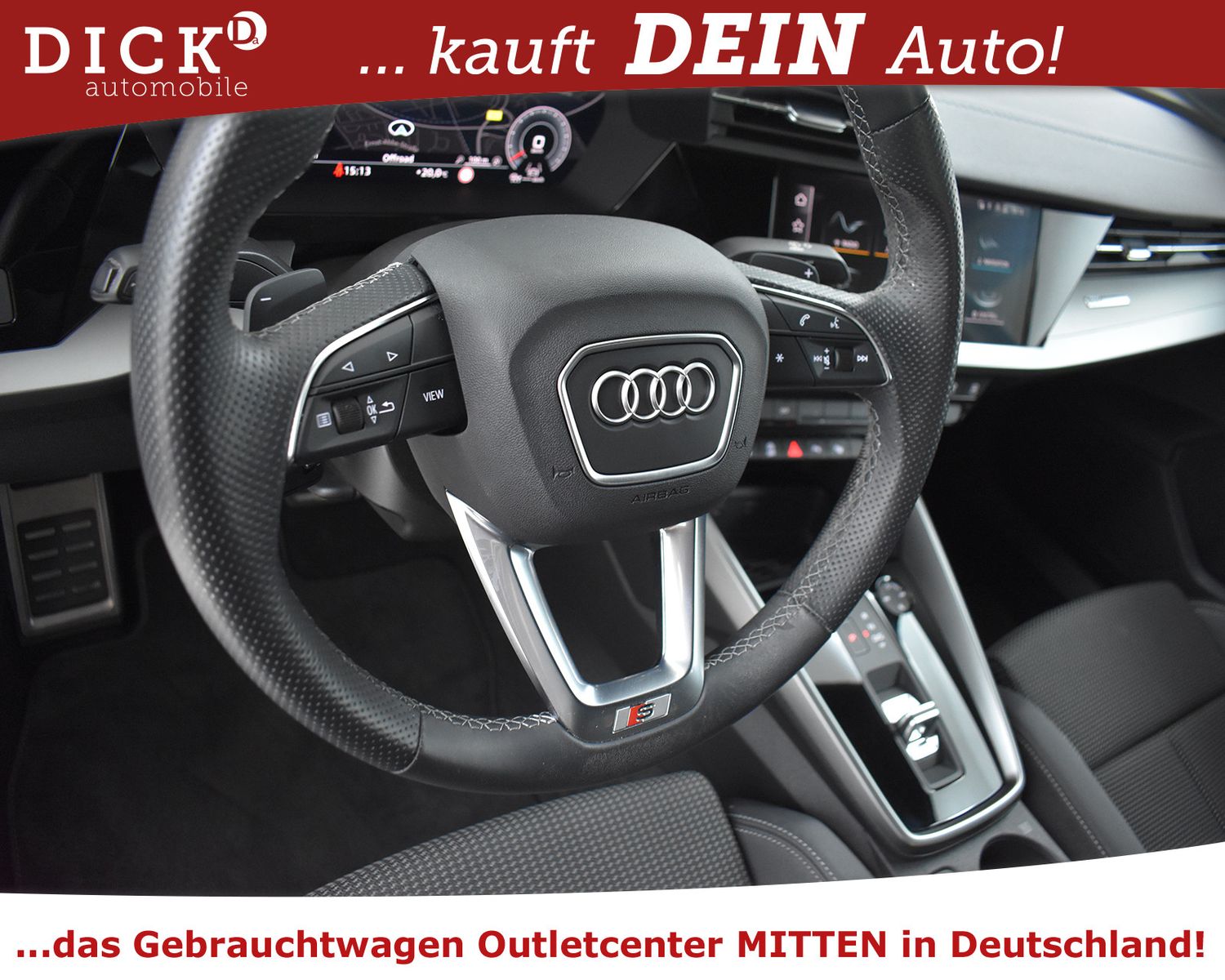 AUDI A3 LIMO 30d S-Tr S Line VIRTU+NAV+KAMER+LED+ACC+ - Image 11