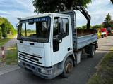 Iveco Euro Cargo Tipper , 2 Seiten Kipper mit Ladekran - Iveco 1995