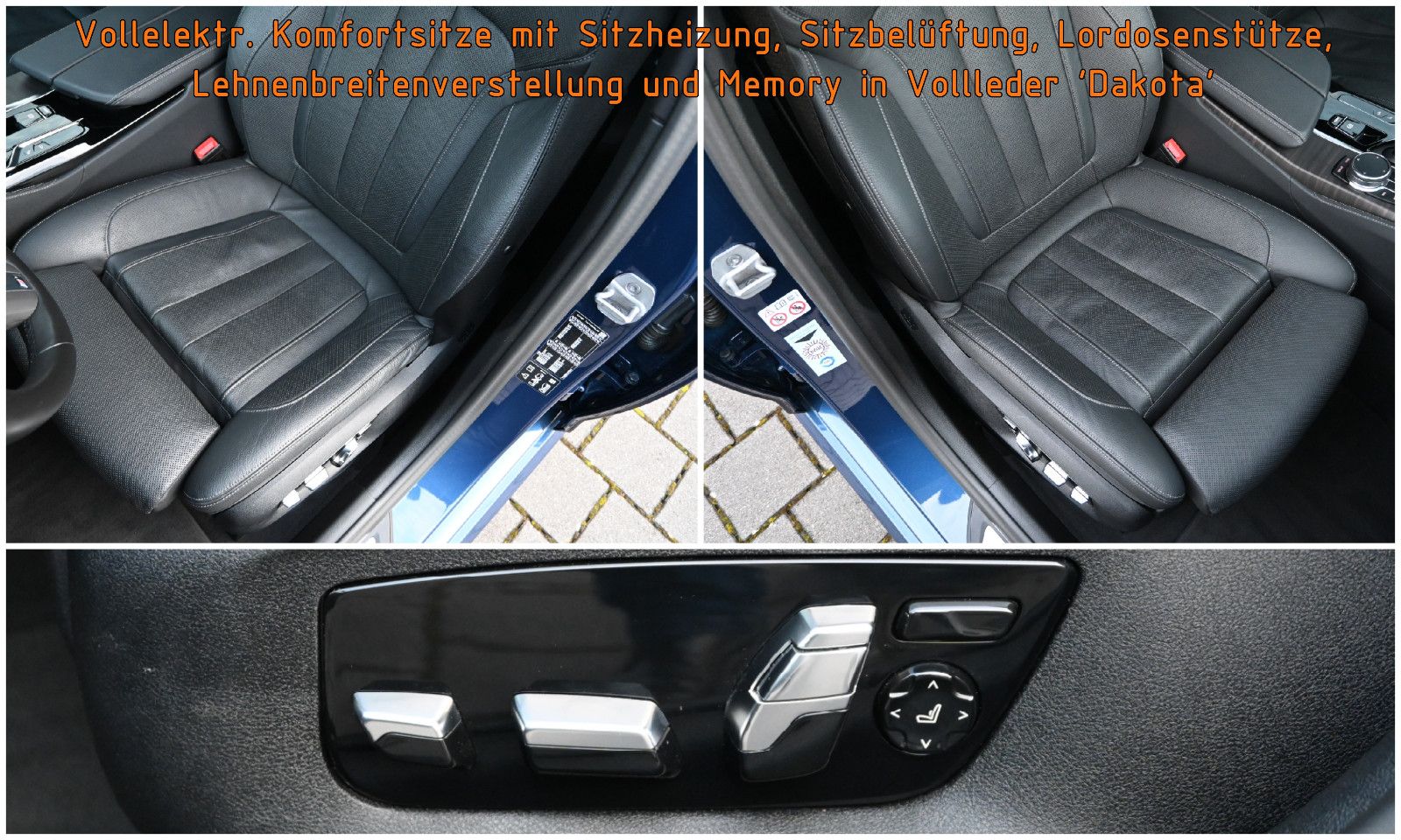 Fahrzeugabbildung BMW 530d xDr M SPORT °UVP 98.219€°AD.DRIVE°STHZG°20"