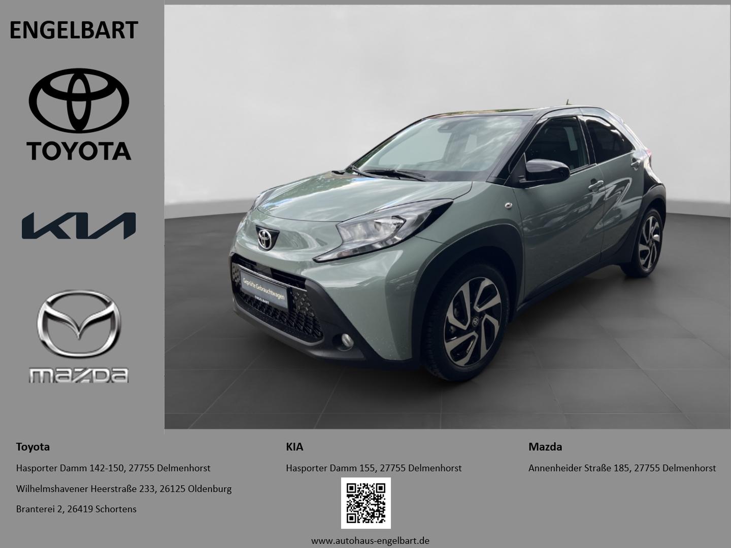 Toyota Aygo X 1.0 Team D Rückfahrkamera