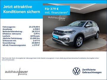 Volkswagen T-Cross 1.0l TSI Style OPF *NAV*Licht+Sicht*ACC*