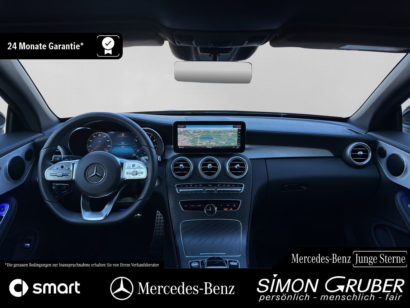 Fahrzeugabbildung Mercedes-Benz C 200 Cabriolet AMG Night Adv Sound 360 Distron.