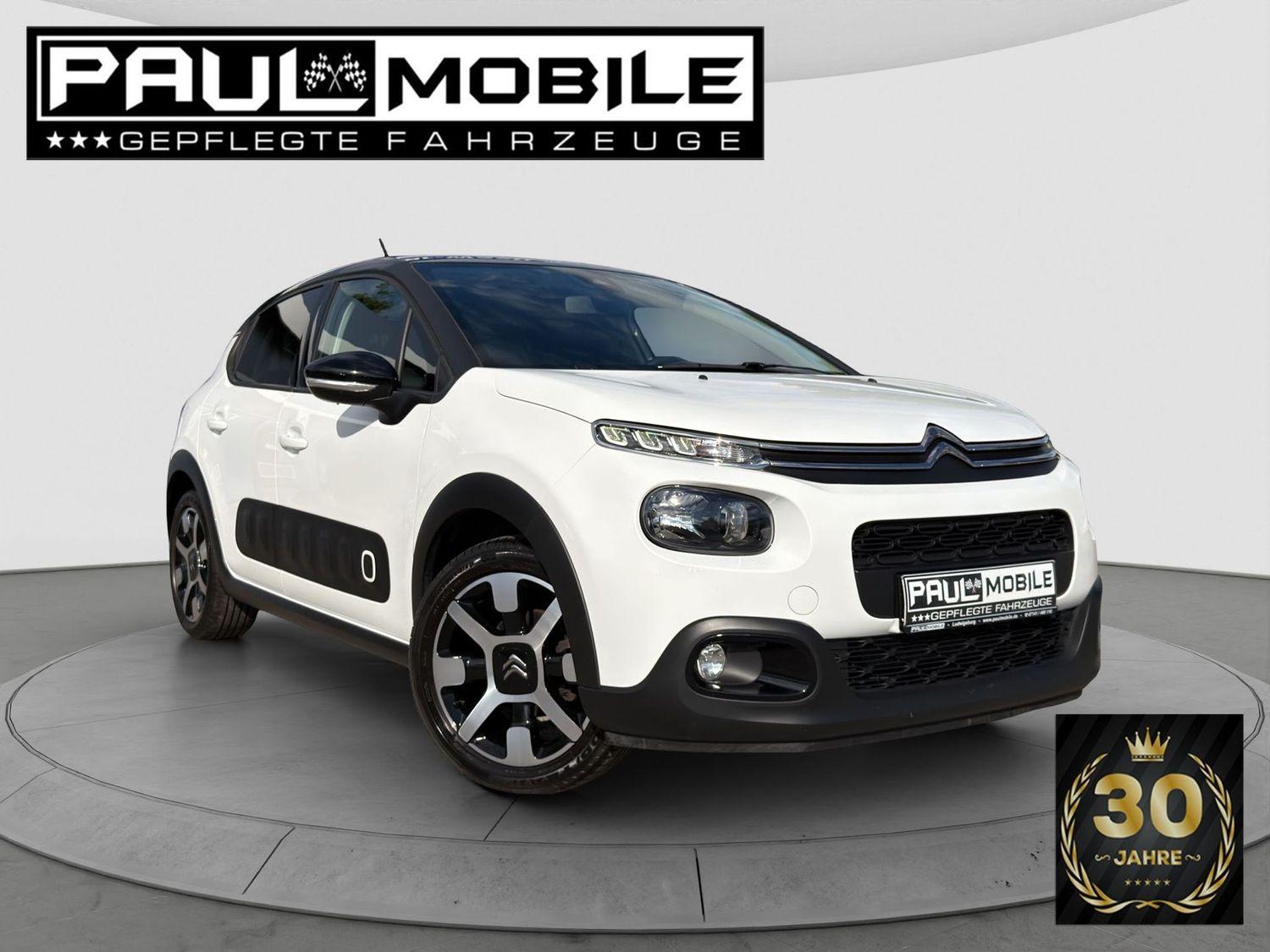 Citroën C3 Shine EAT6 Navi AppleAndro Eco-LED R-Cam PDC 