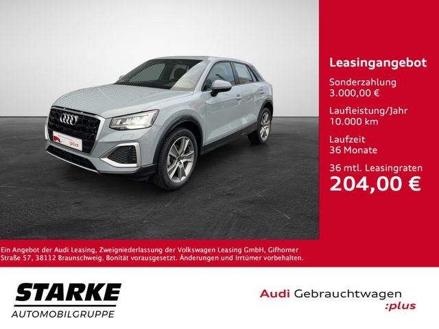 Audi Q2 30 TDI advanced  AHK LED Leder PDC LM Tempo K