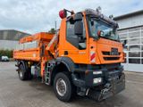 Iveco TRAKKER Kipper Kran TEREX 85.2 Winterdienst