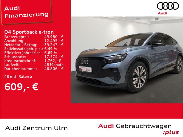 Audi Q4 Sportback 45 e-tron quattro AHK R-KAM HEAD-UP