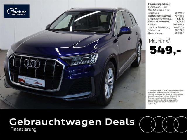 Audi Q7 50 TDI qu. S line Tip. AHK/P-Dach/Matrix/NAV